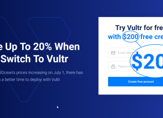 VPS Free Vultr $200